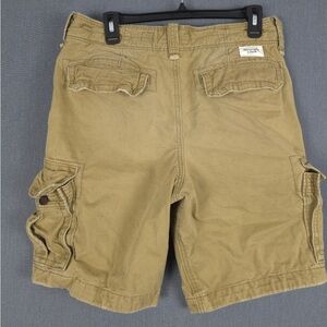 Men's Tan Cargo Shorts